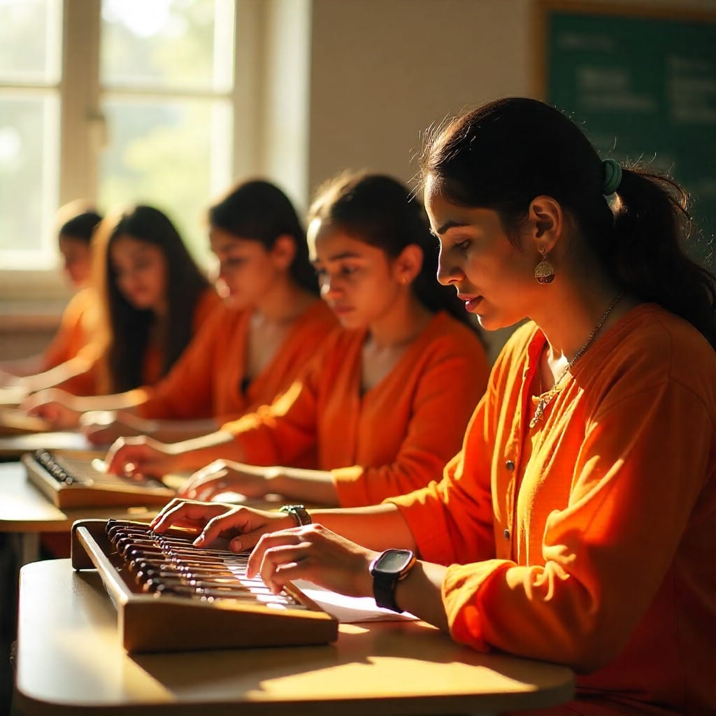 Students at ADA Abacus classes in Bangalore practicing with abacus tools – Learn about franchise cost, ROI, and business opportunity.