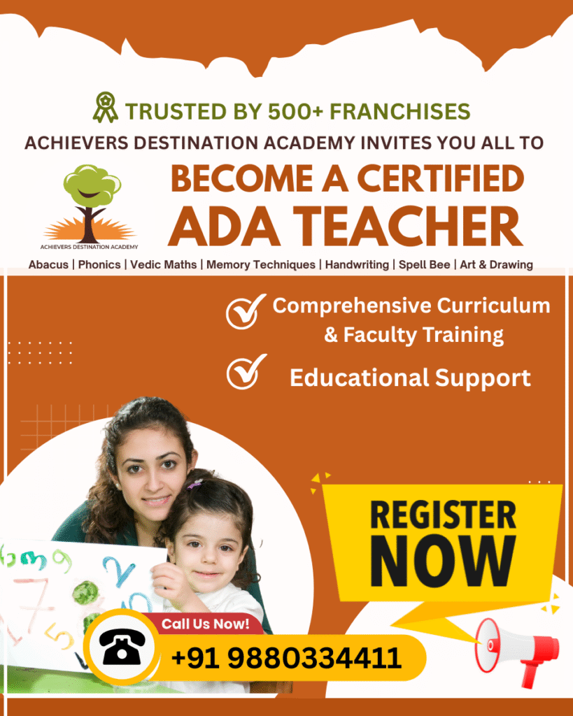 ADA Teacher Training by Achievers Destination Academy – Holistic educator certification program