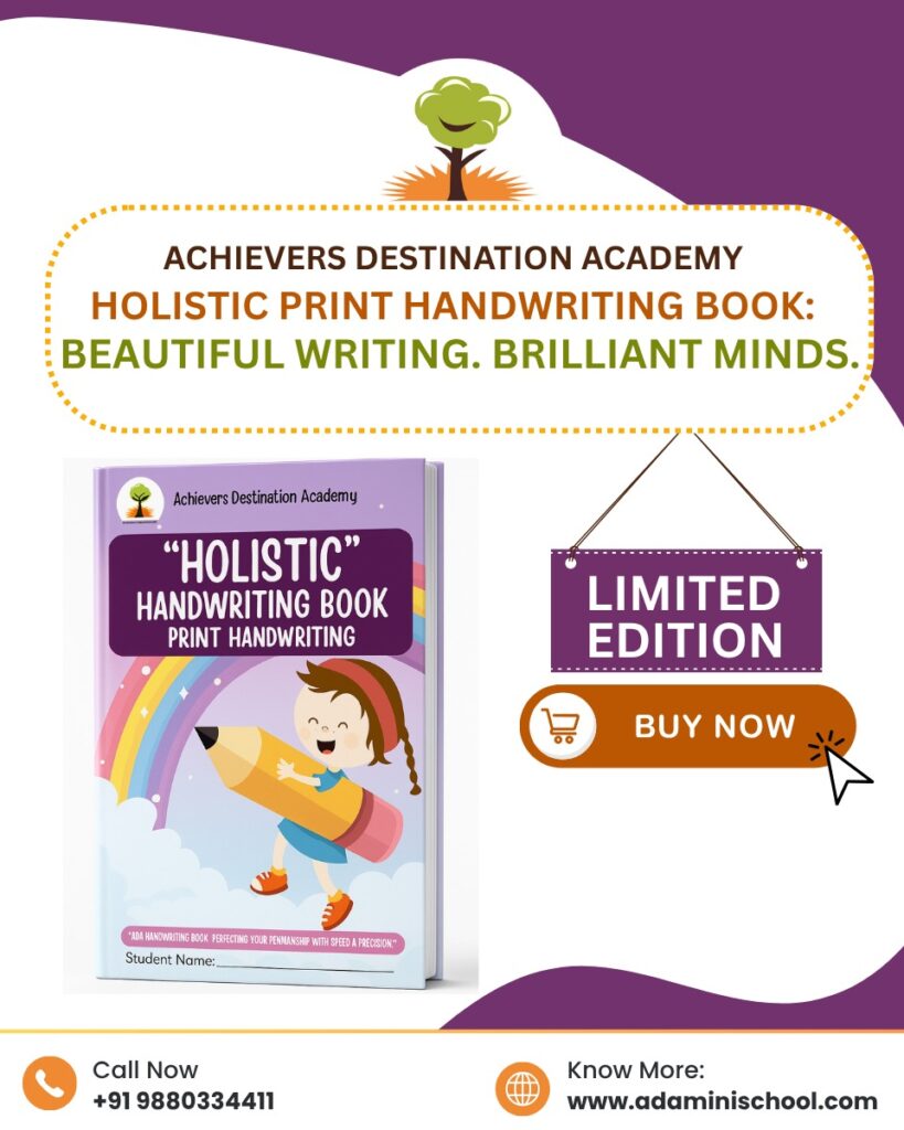 ADA Holistic Hnadwriting Book