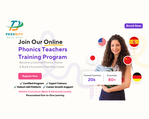 Phonics Teachers Training Program- POSHDITT- 2026