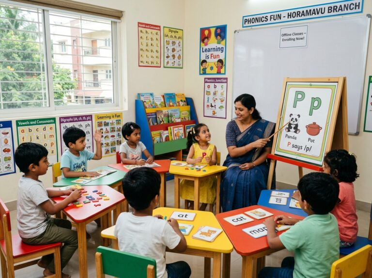 Offline Phonics Classes in Horamavu