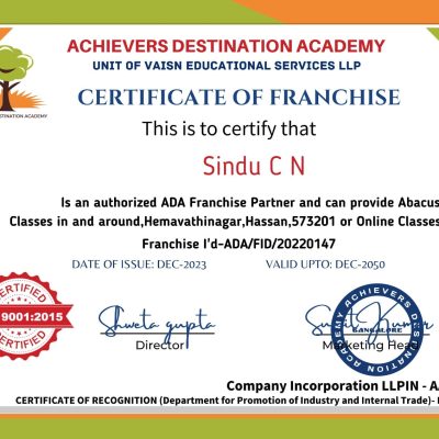 Abacus Franchise in Hassan