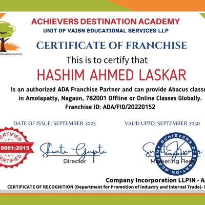 Abacus Franchise in Nagaon